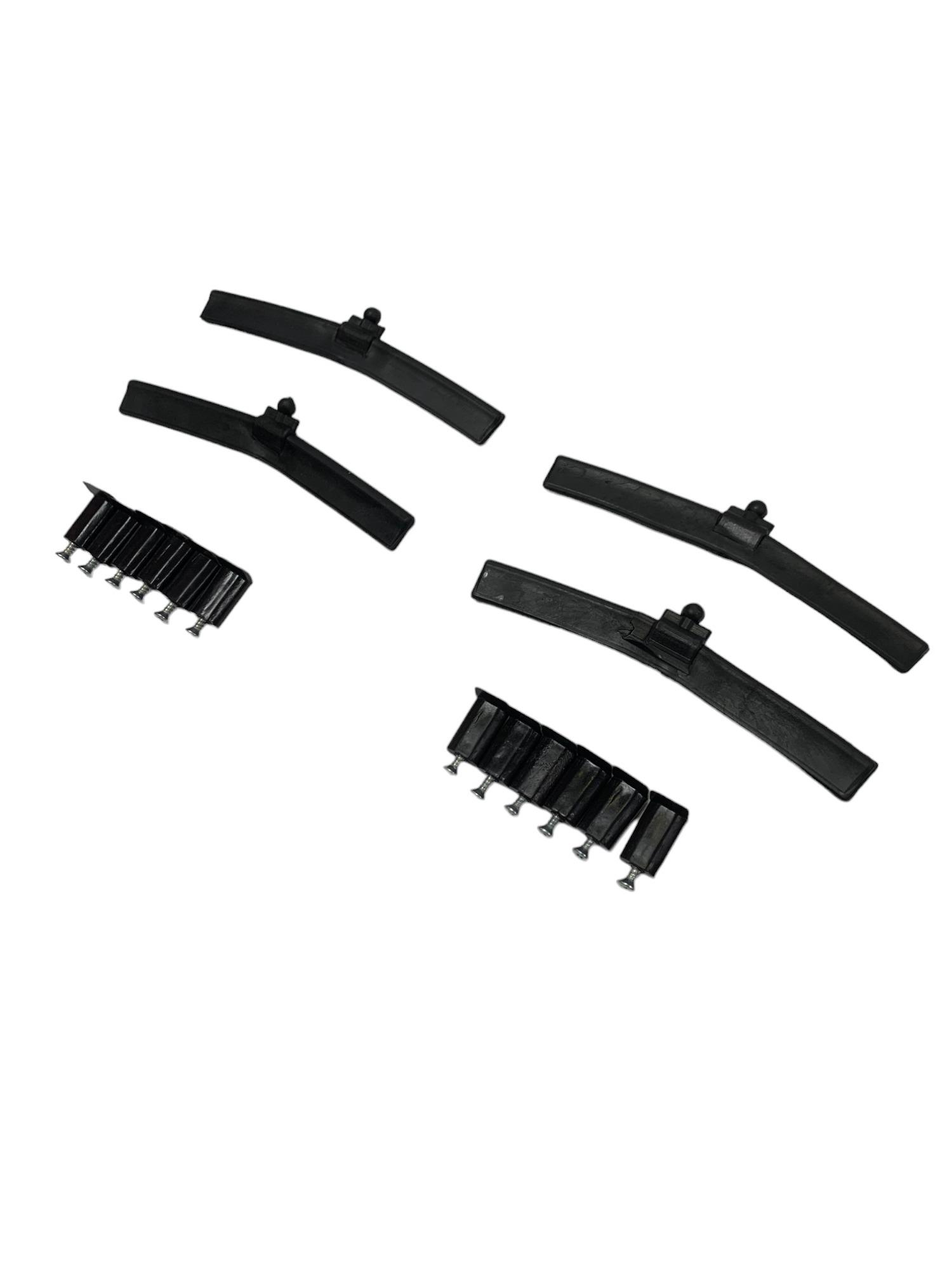 For Bmw E30 headlight Wiper Blade 4 Piece Wiper Blade +12 Headlight Ring Clips
