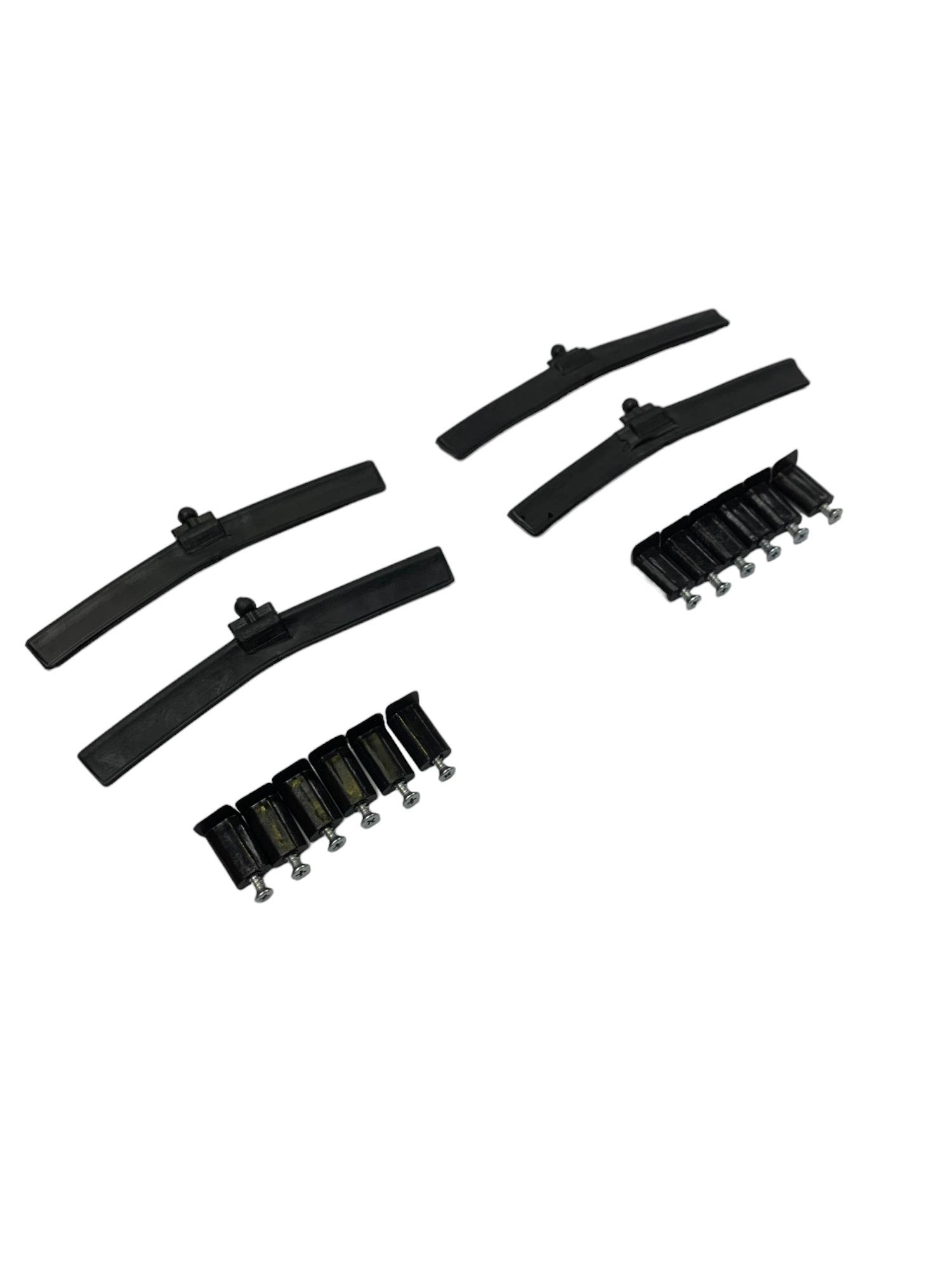 For Bmw E30 headlight Wiper Blade 4 Piece Wiper Blade +12 Headlight Ring Clips