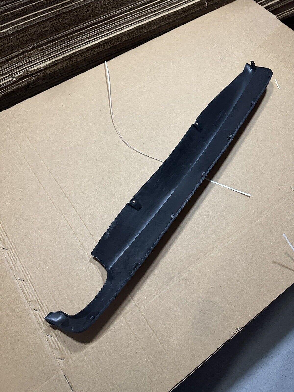 For BMW E39 Rear M Bumper Diffuser Trim Matte Black