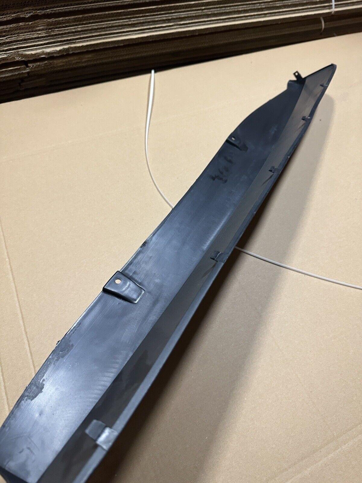 For BMW E39 Rear M Bumper Diffuser Trim Matte Black