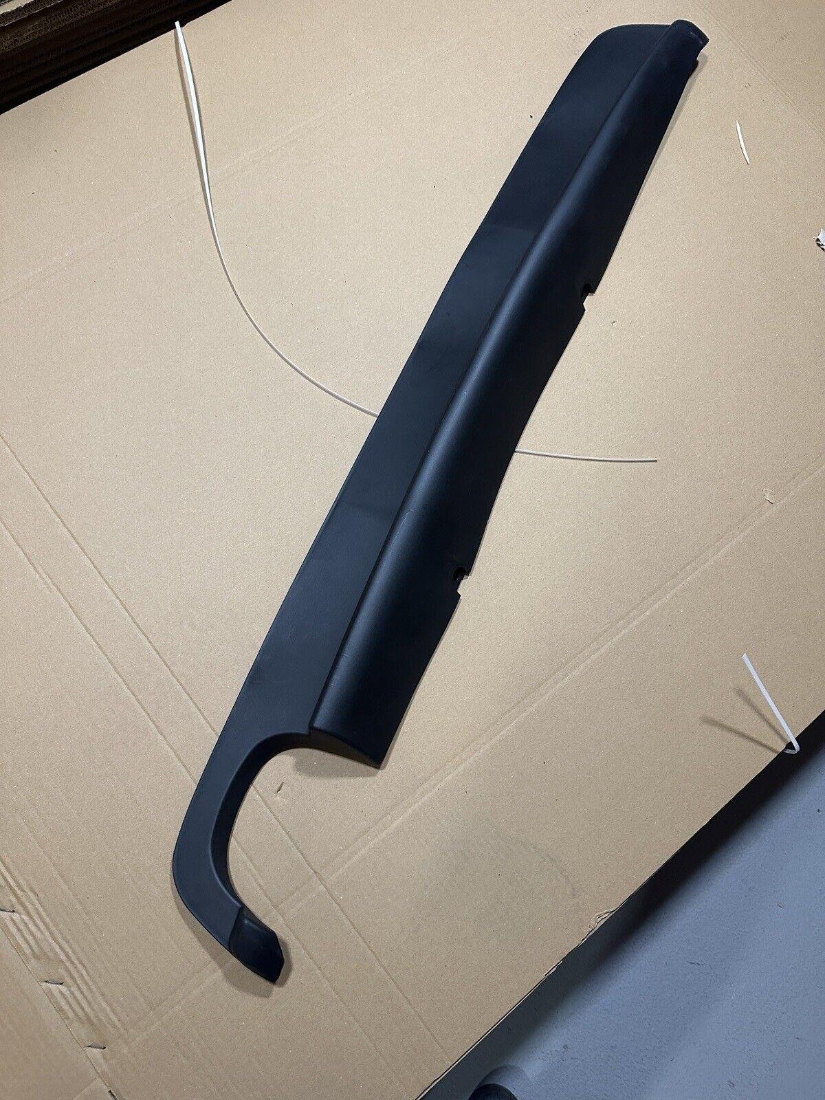 For BMW E39 Rear M Bumper Diffuser Trim Matte Black