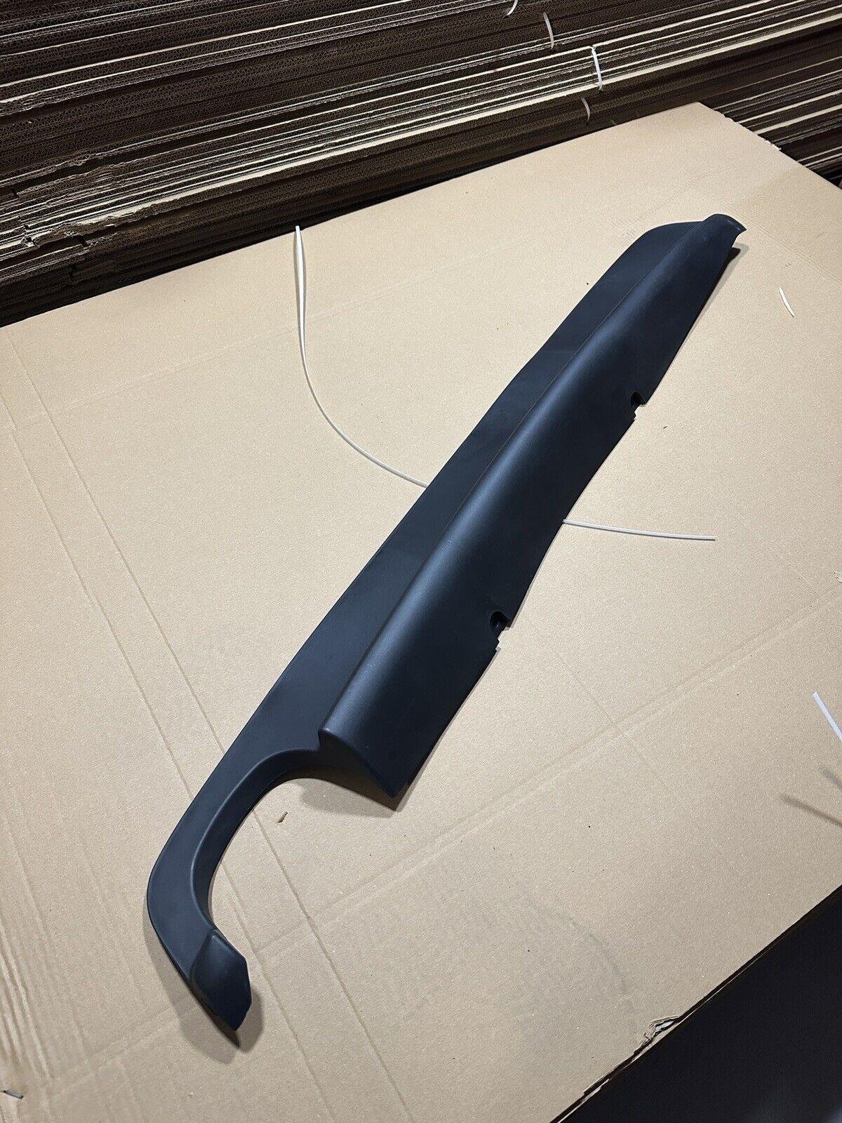 For BMW E39 Rear M Bumper Diffuser Trim Matte Black