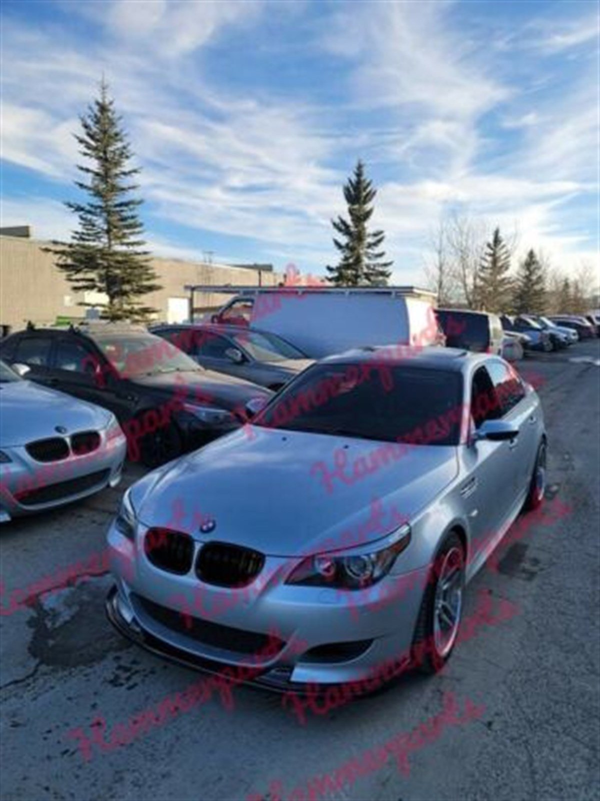 For BMW E60 E61 5 Series M5 Front Bumper Lip Spoiler M5 Style Fits 04-10