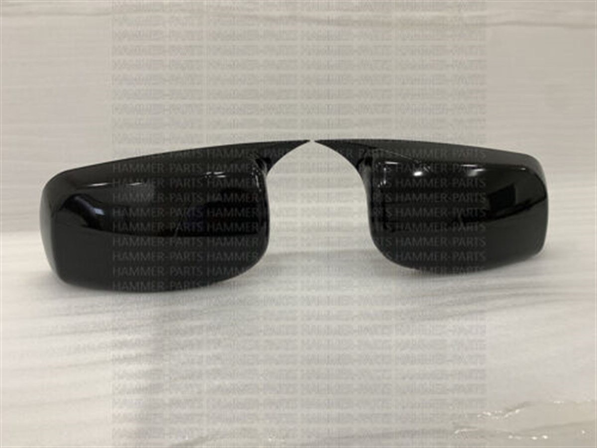 FOR BMW E60 E61 gloss Mirror Cover Piano Black 2003 2004 2005 2006 2007 2010