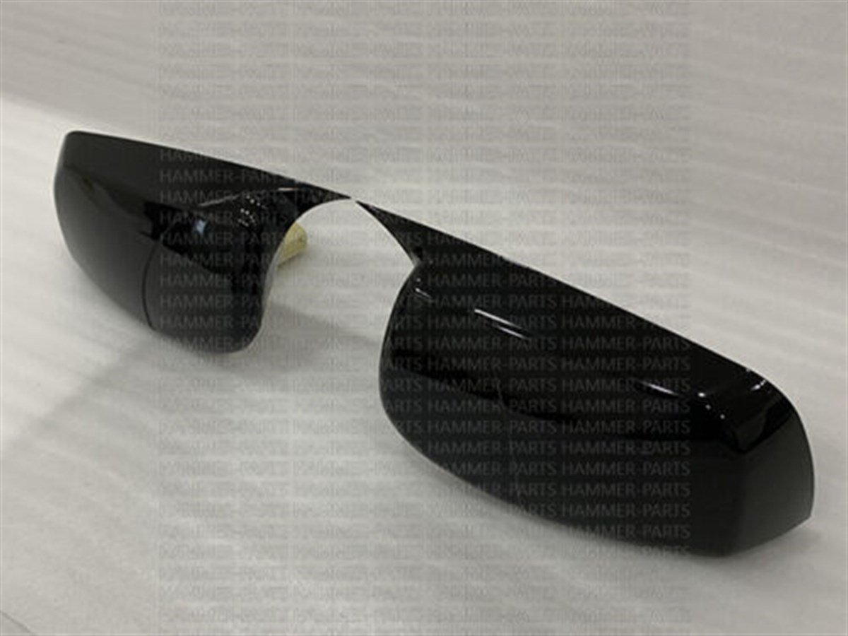 FOR BMW E60 E61 gloss Mirror Cover Piano Black 2003 2004 2005 2006 2007 2010
