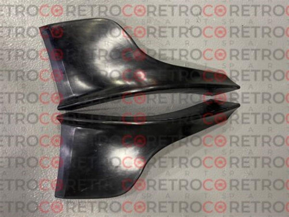 For BMW E60 E61 M Tech Bumper Front Lip Flap Set 2 Piece 520i 545i 520d 530d 530