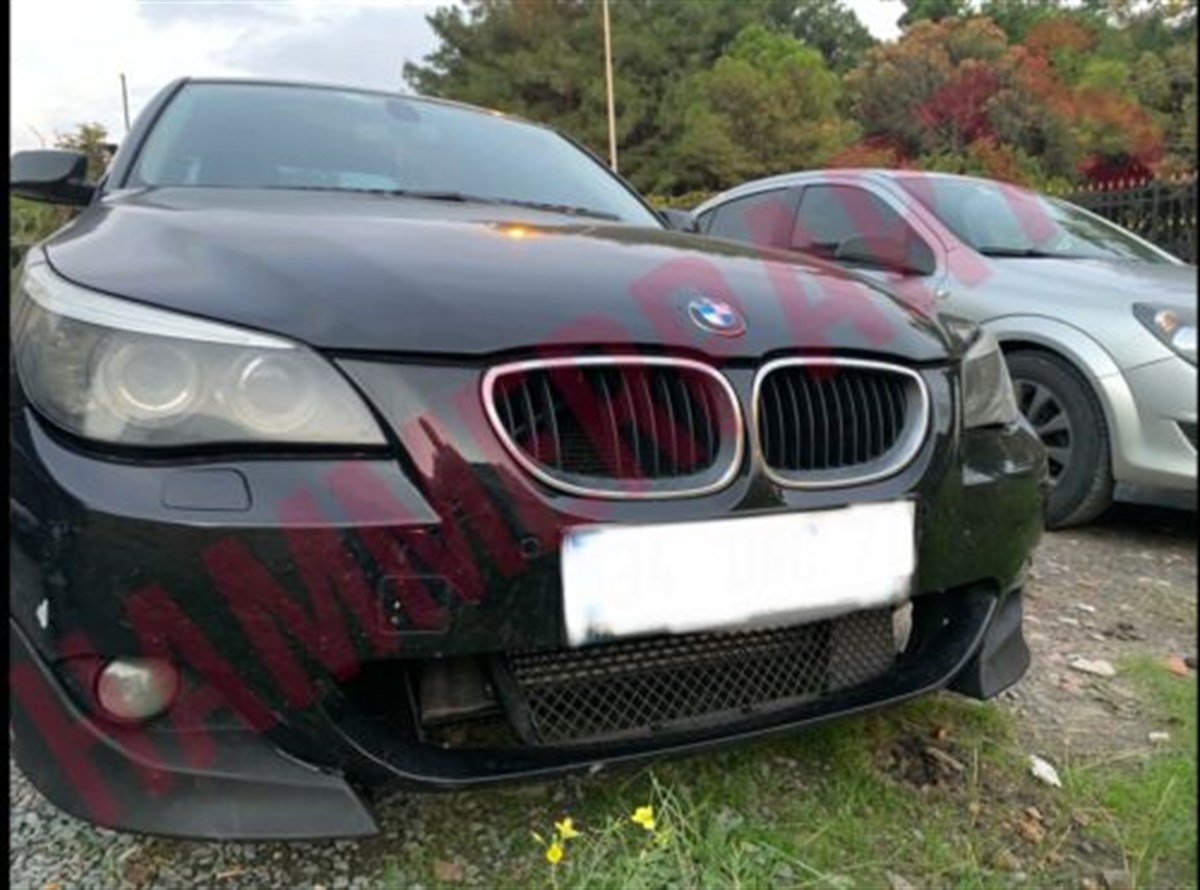 For BMW E60 E61 M Tech Bumper Front Lip Flap Set 2 Piece 520i 545i 520d 530d 530