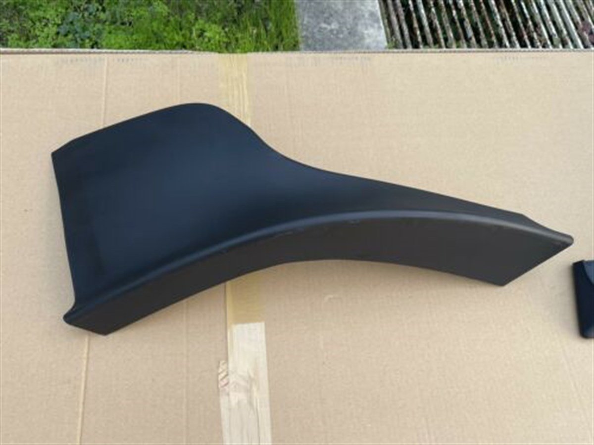 For BMW E60 E61 M Tech Bumper Front Lip Flap Set 2 Piece 520i 545i 520d 530d 530