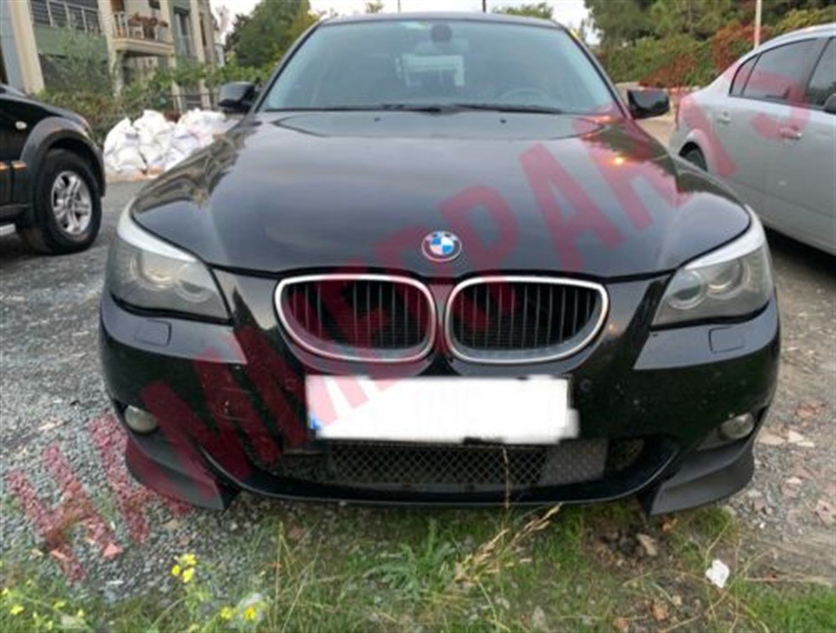 For BMW E60 E61 M Tech Bumper Front Lip Flap Set 2 Piece 520i 545i 520d 530d 530