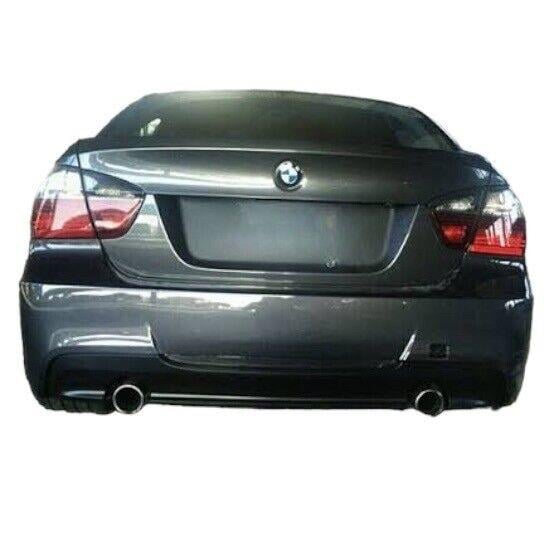 For BMW E90 M Tech 335i Stly 4dr sedan REAR BUMPER fitting 07-11 pp plastic pdc 