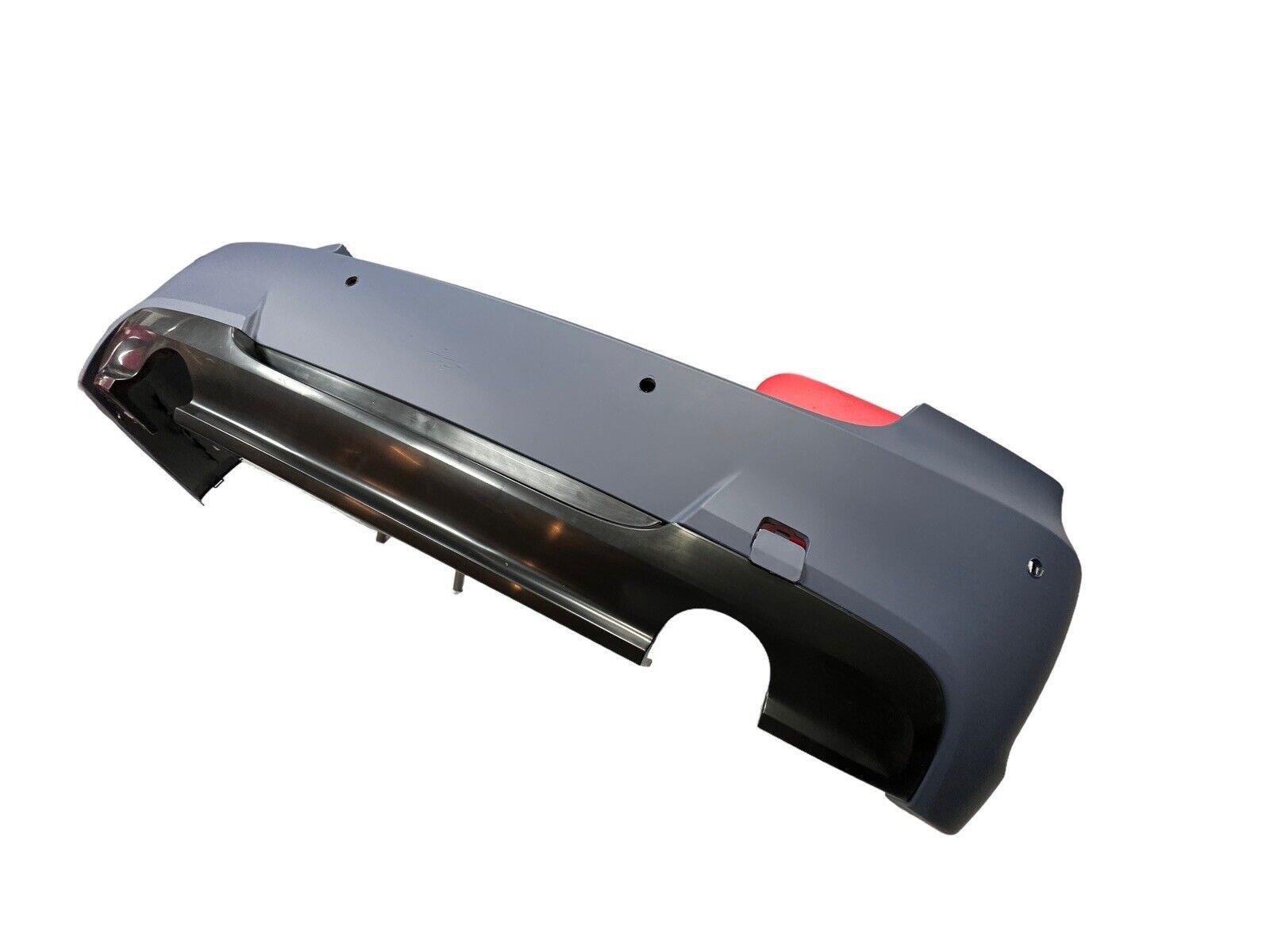 For BMW E90 M Tech 335i Stly 4dr sedan REAR BUMPER fitting 07-11 pp plastic pdc 