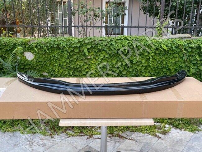 For Bmw E92 mtech front lip splitter 320ci 325ci 330ci 335ci Gloss Black Plastic