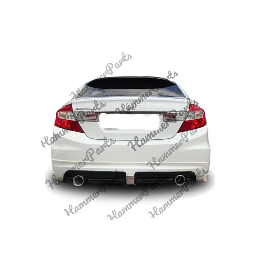 For HONDA Civic FB5 - FB7 9th FB2 12 14 For Mugen usdm Rear Lip Plastic 