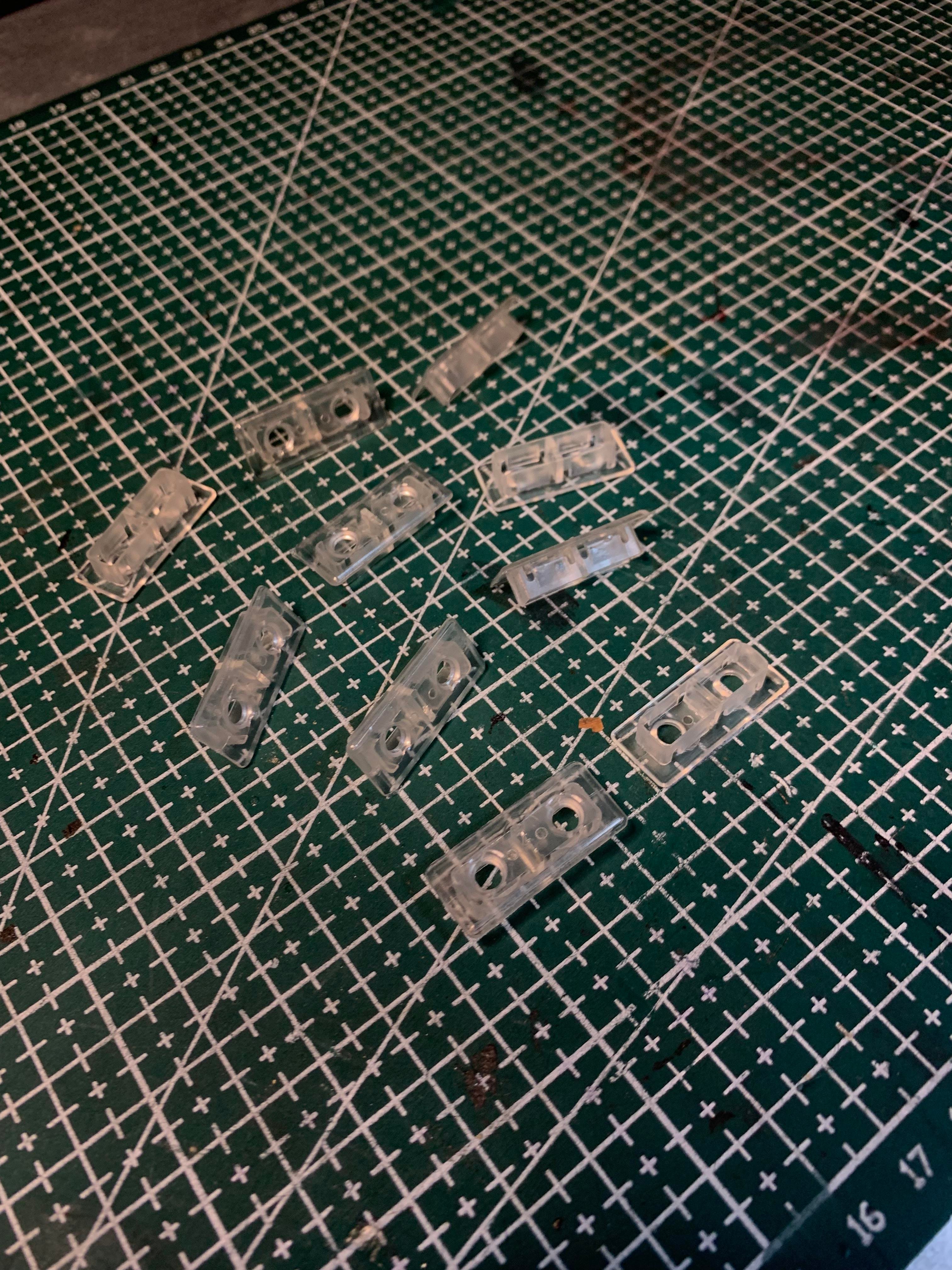 FOR MERCEDES BENZ 190s W201 W124 Clips Sacco Planking Side Part 10x A0089973951