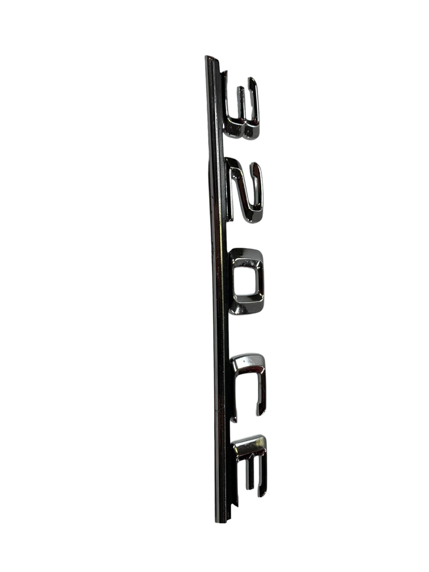 for Mercedes C124 320CE Emblem Rear Trunk Boot Badge Chrome