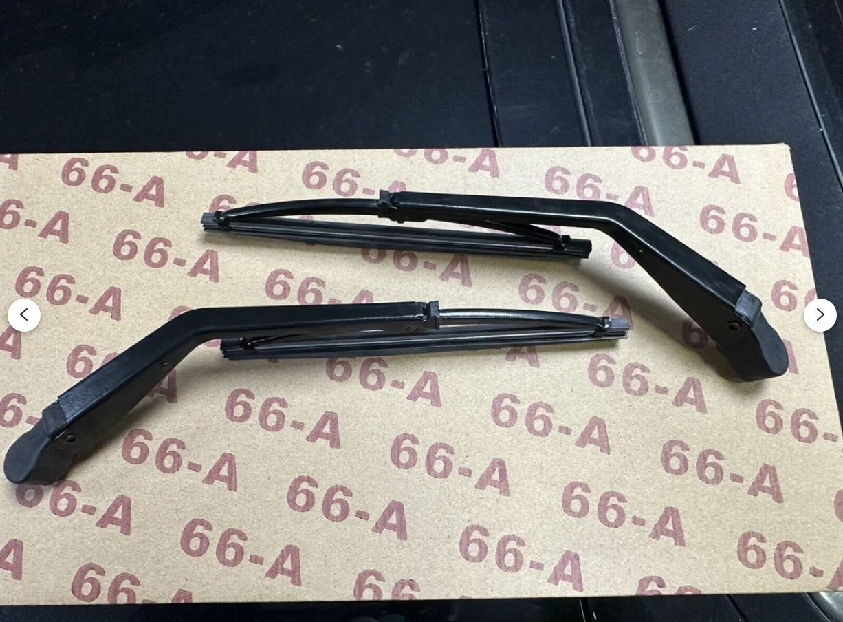 For Mercedes w123 200 280 230 250d 250 Europan Headlight Wiper Set 4 Piece 200 200T 230 230C 230T 230E 230CE 230TE 250 250T 280 280C 280E