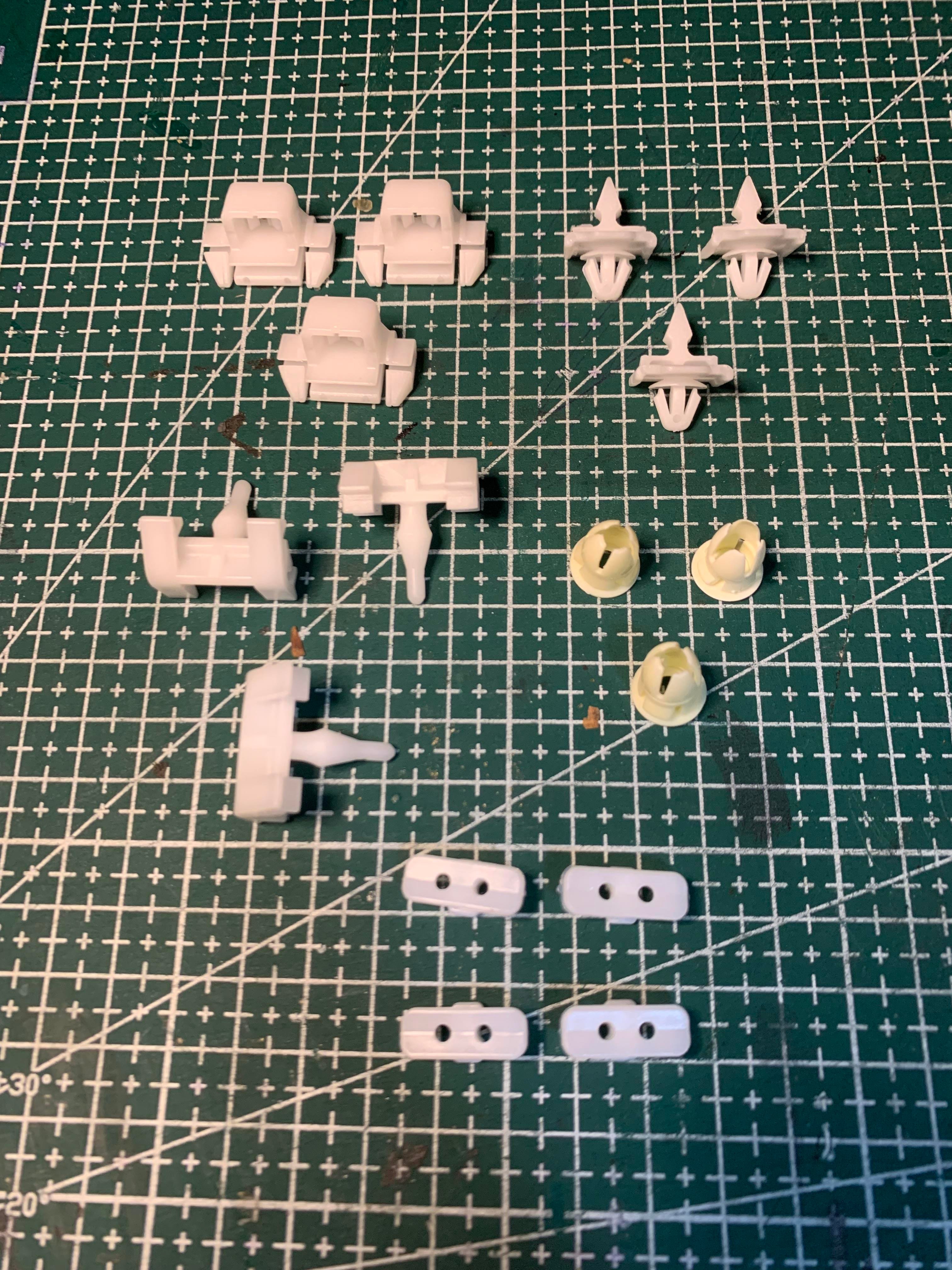 FOR MERCEDES W124 CLİPS For One Paco Set Clips Staples Sacco Planking 16 piece
