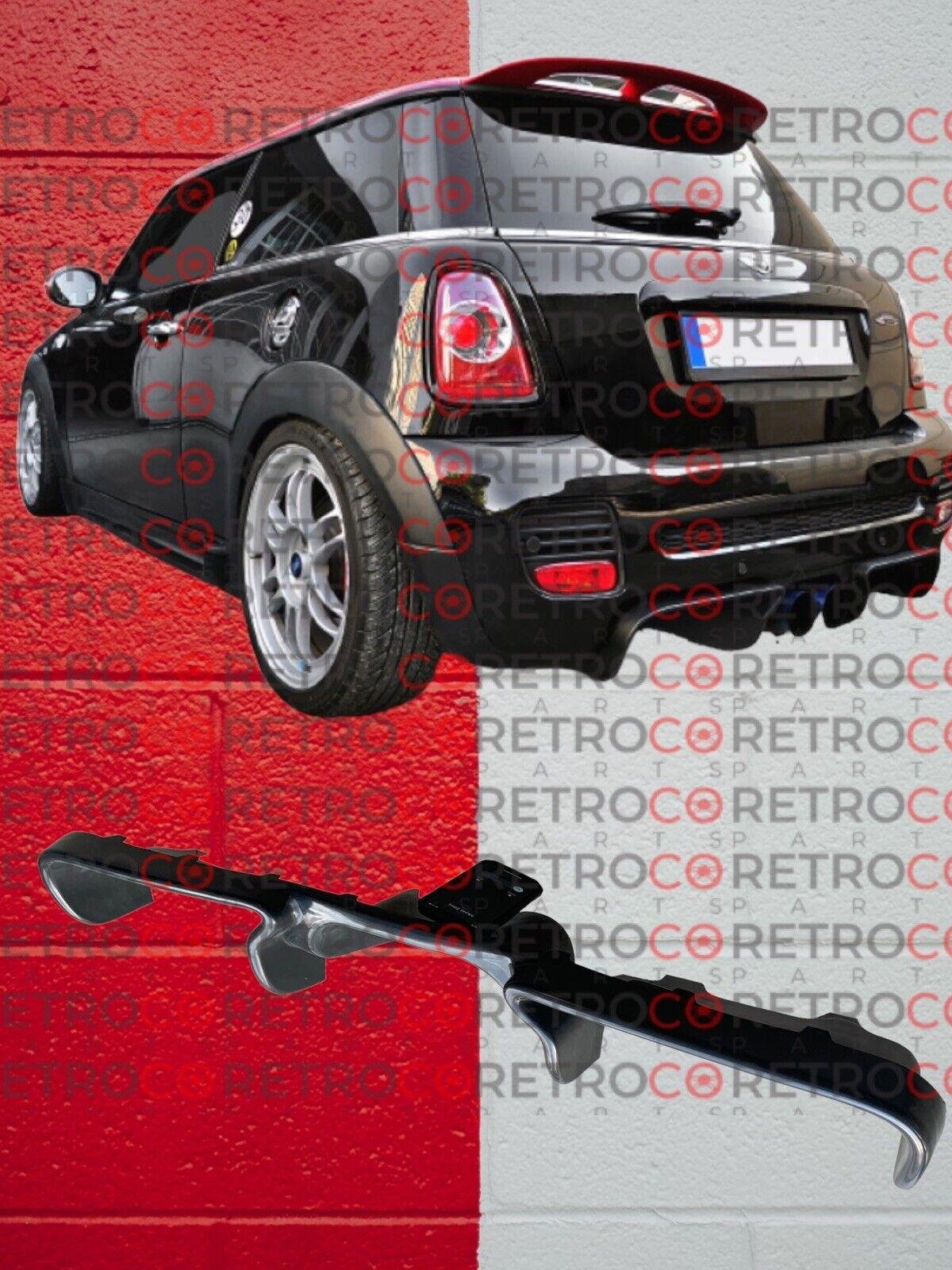 For Mini Cooper S R56 R57 R58 Abs Plastic Rear Bumper Diffuser Lip Kits 
