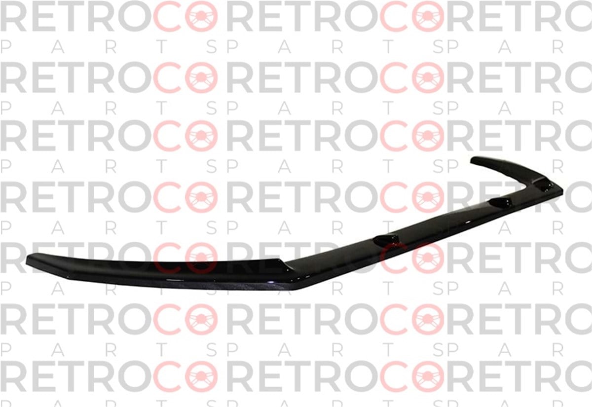 For Peugeot 208 Basic Front Lip Piano Black Vacuum Plastic  2012-2019 208-208FL