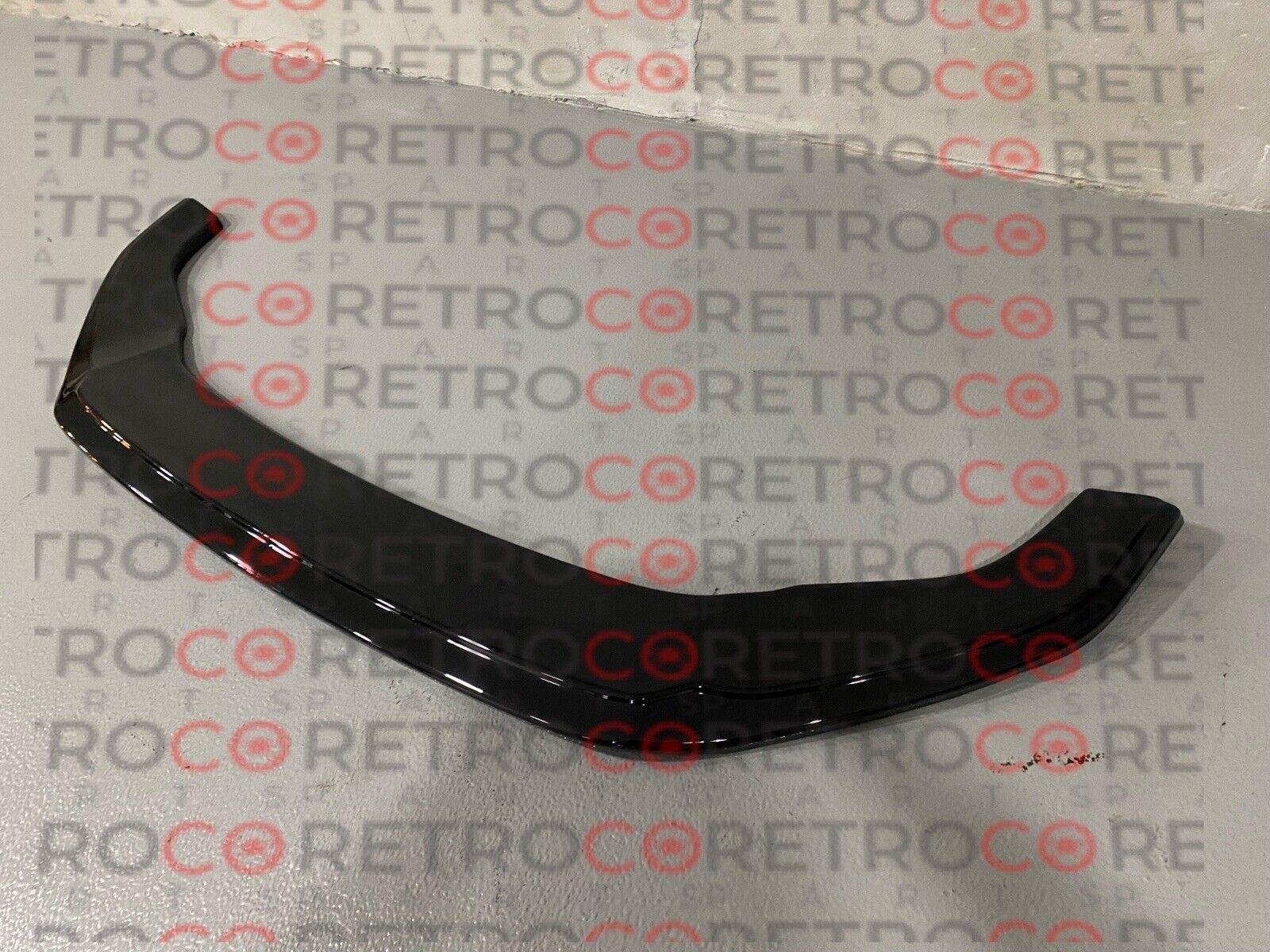 For Volkswagen VW Golf MK7.5 Facelift 2017 2019 Gloss Black Front Bumper Lip