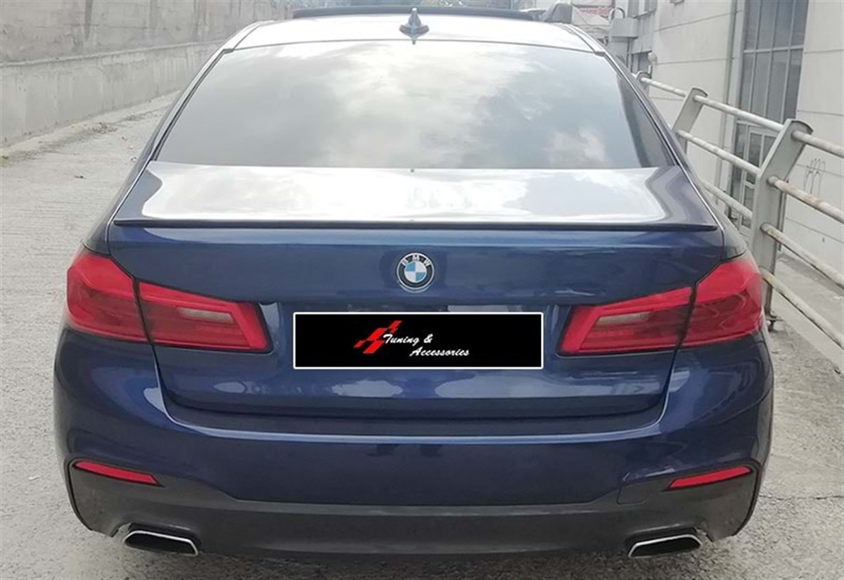 G30 M Performance Rear Trunk Anatomic Spoiler Raw Surface ABS  2017 - 2017 After  G30