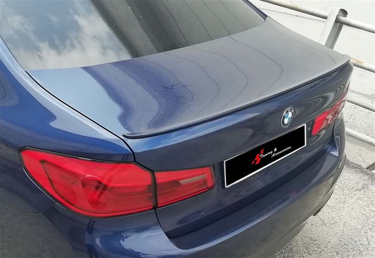 G30 M Performance Rear Trunk Anatomic Spoiler Raw Surface ABS  2017 - 2017 After  G30