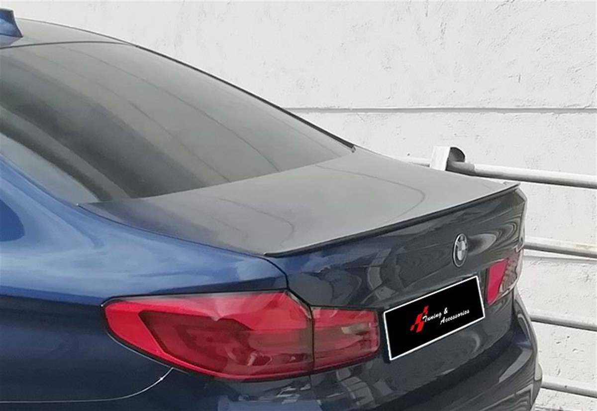 G30 M Performance Rear Trunk Anatomic Spoiler Raw Surface ABS  2017 - 2017 After  G30