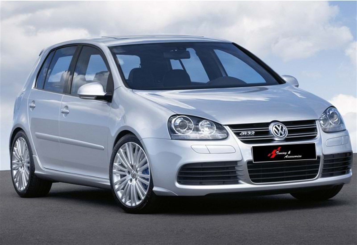 Golf 5 GTI Side Skirts Raw Surface Vacuum Plastic  2003-2009 MK5