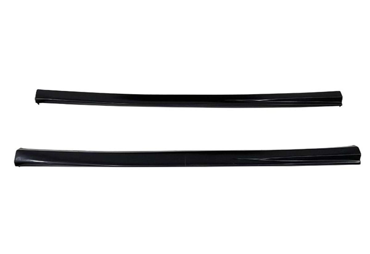 Golf 6 R Model Side Skirts Raw Surface Vacuum Plastic  2008-2012 MK6
