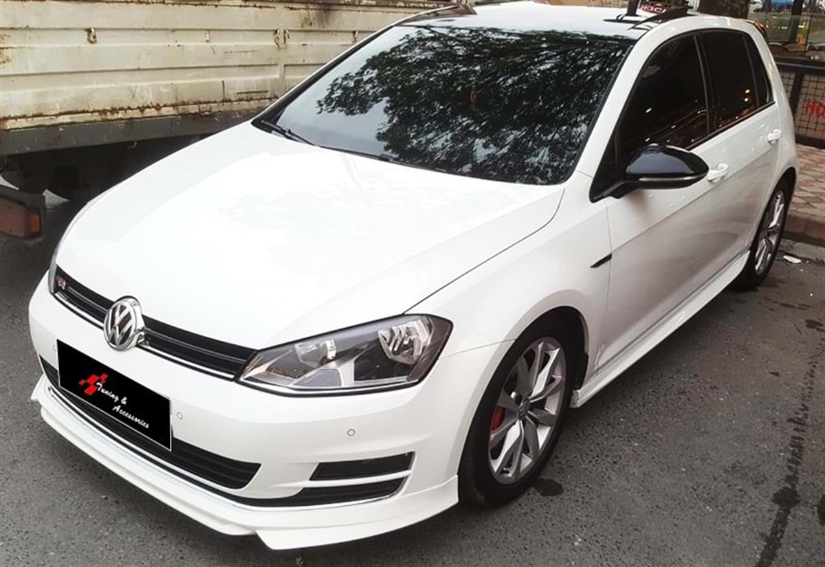 Golf 7 Aero Side Skirts Raw Surface Vacuum Plastic  2012-2020 2012-2019  Mk7 - Mk7 FL