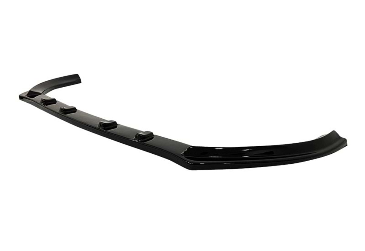 Golf 7 Race Style Front Lip Piano Black Vacuum Plastic  2012-2017 mk7