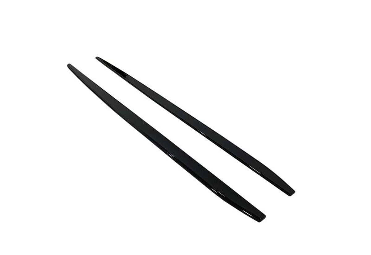 Golf 7 Side Skirt Lower Lip Piano Black Vacuum Plastic  2012-2020 2012-2019  Mk7 - Mk7 FL