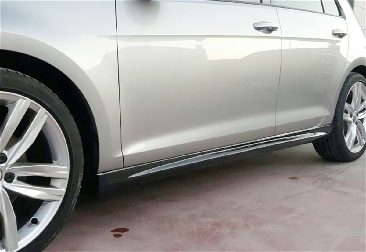 Golf 7 Sport Side Skirts Raw Surface Vacuum Plastic  2012-2020 2012-2019  Mk7 - Mk7 FL