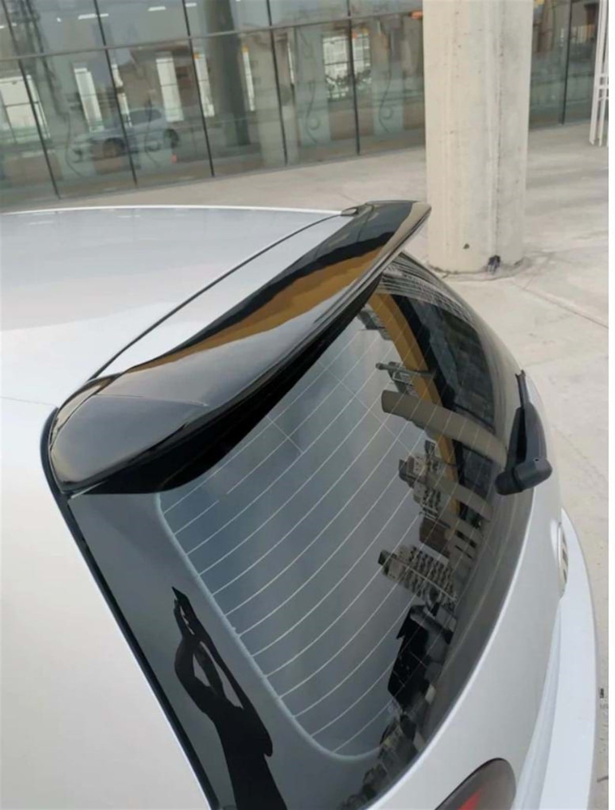 Golf Mk5 - Spoiler, Roof, Sport, Primer (Gray) Painted Surface, FRP 2003 - 2009  Mk5
