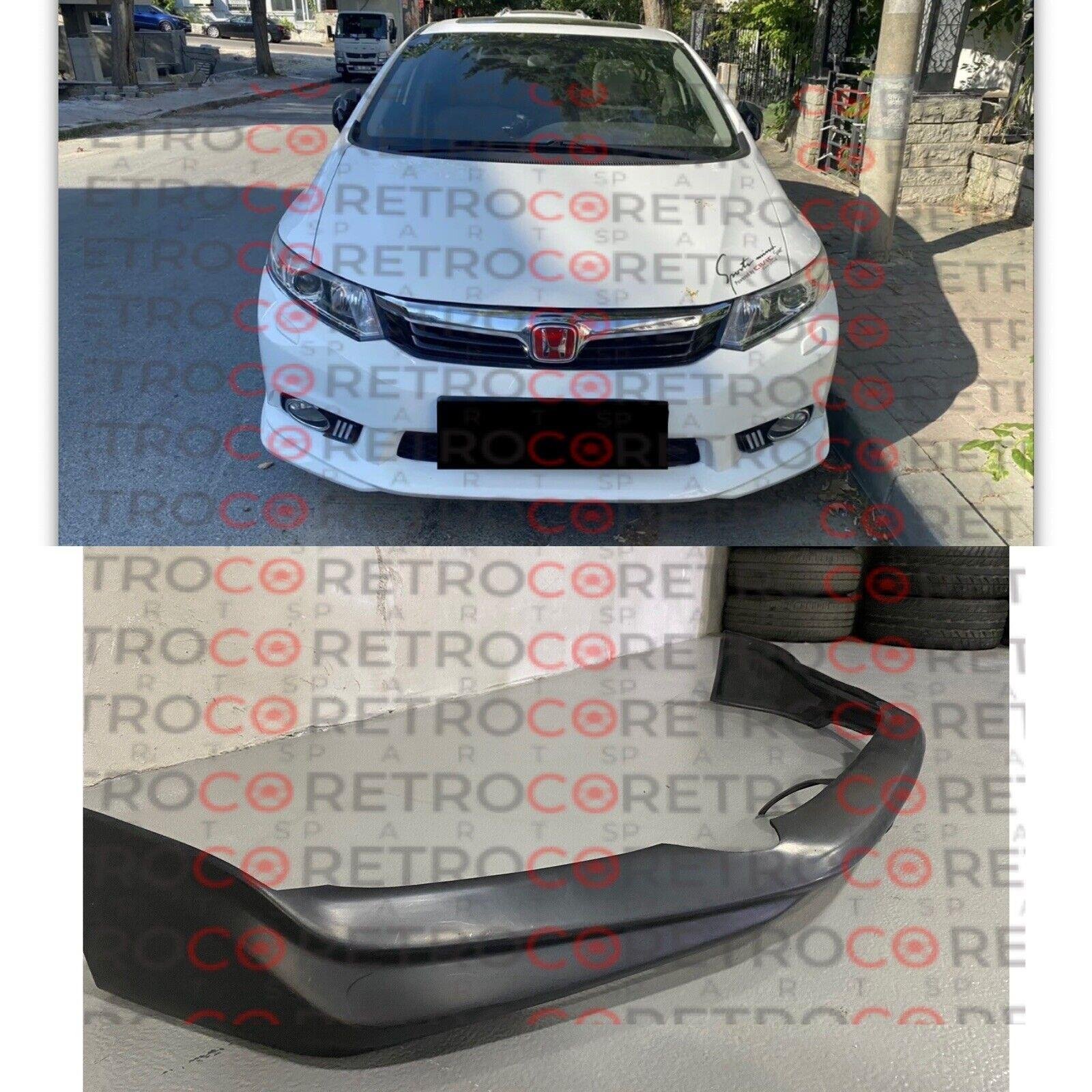 HONDA Civic 9th FB5 - FB7 FL FB2 2012 2013 2014 Front Lip Plastic