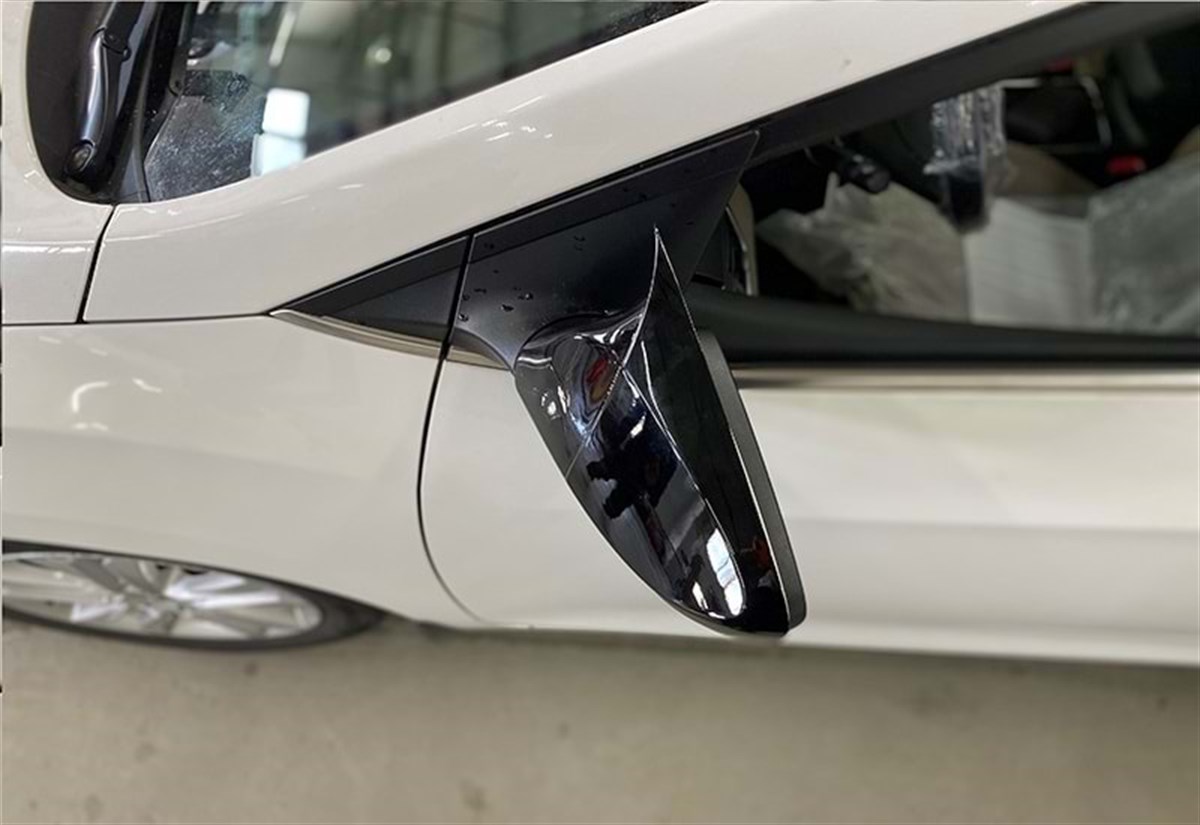 i30 Batman Mirror Cover Piano Black  2012-2017 GD