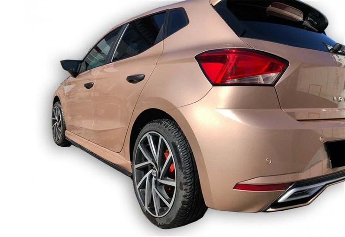 İbiza MK5 Aero Side Skirts Raw Surface Vacuum Plastic  2017 Later MK5 (KJ)