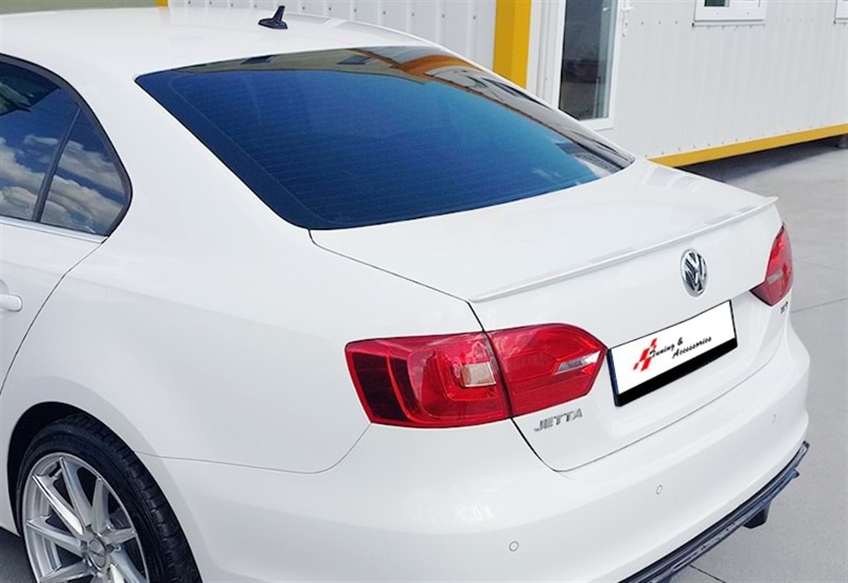 Jetta Mk6 Rear Trunk Anatomic Spoiler Raw Surface ABS  2010-2018 Mk6 - Mk6 FL