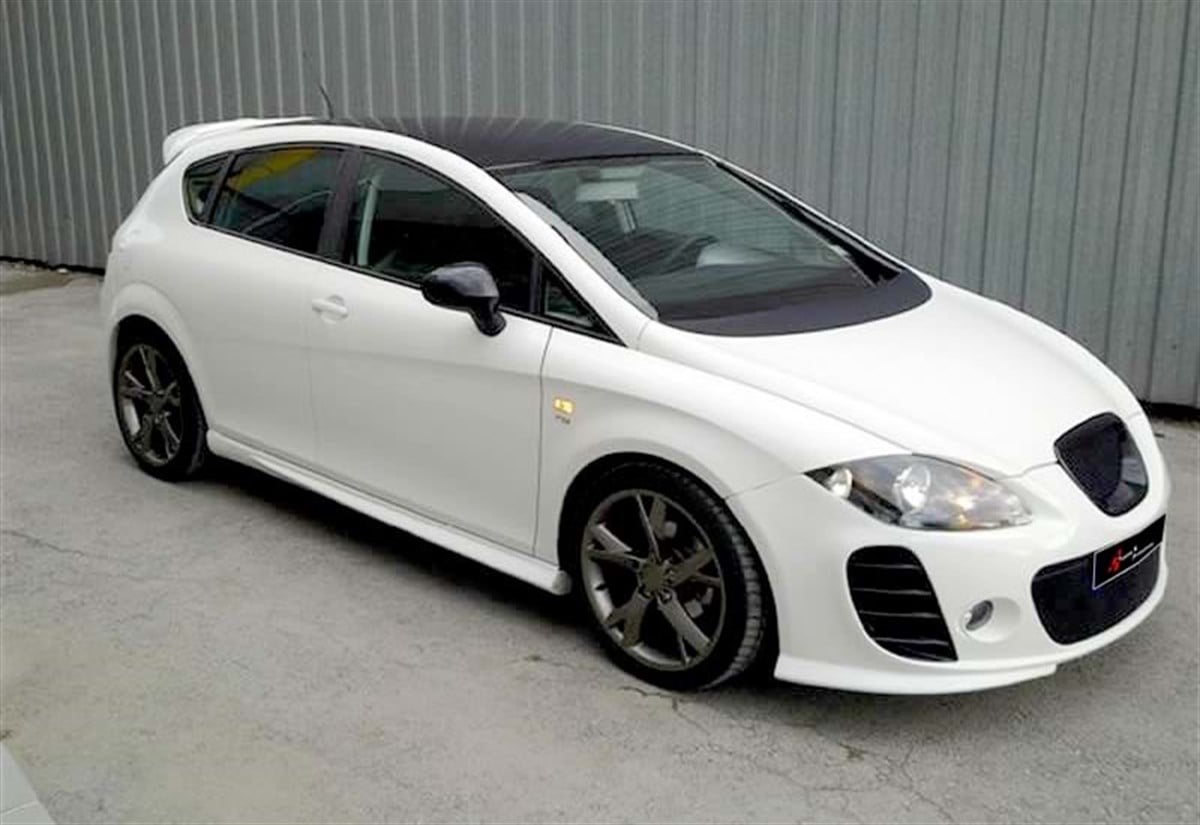 Leon MK2 Cupra Side Skirts Raw Surface Vacuum Plastic  2005-2012 Mk2 - Mk2 FL