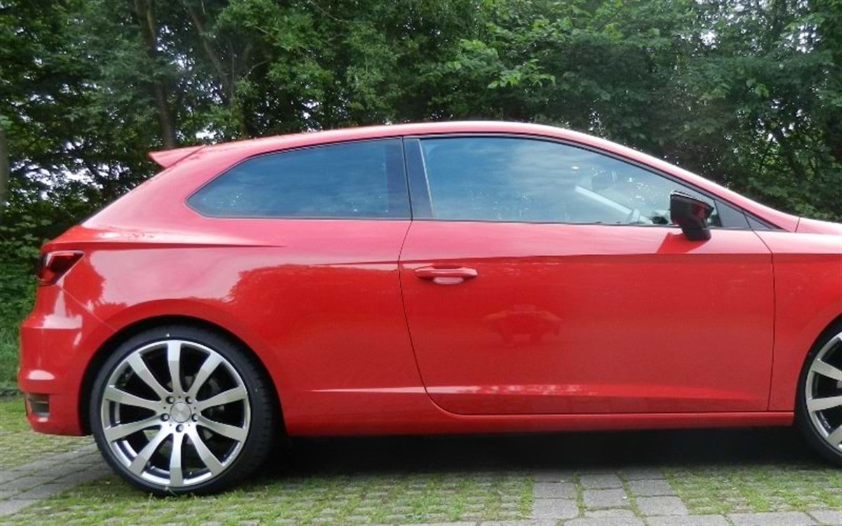 Leon Mk3 2 Doors FR Rear Spoiler Primered Fiberglass  2012-2020