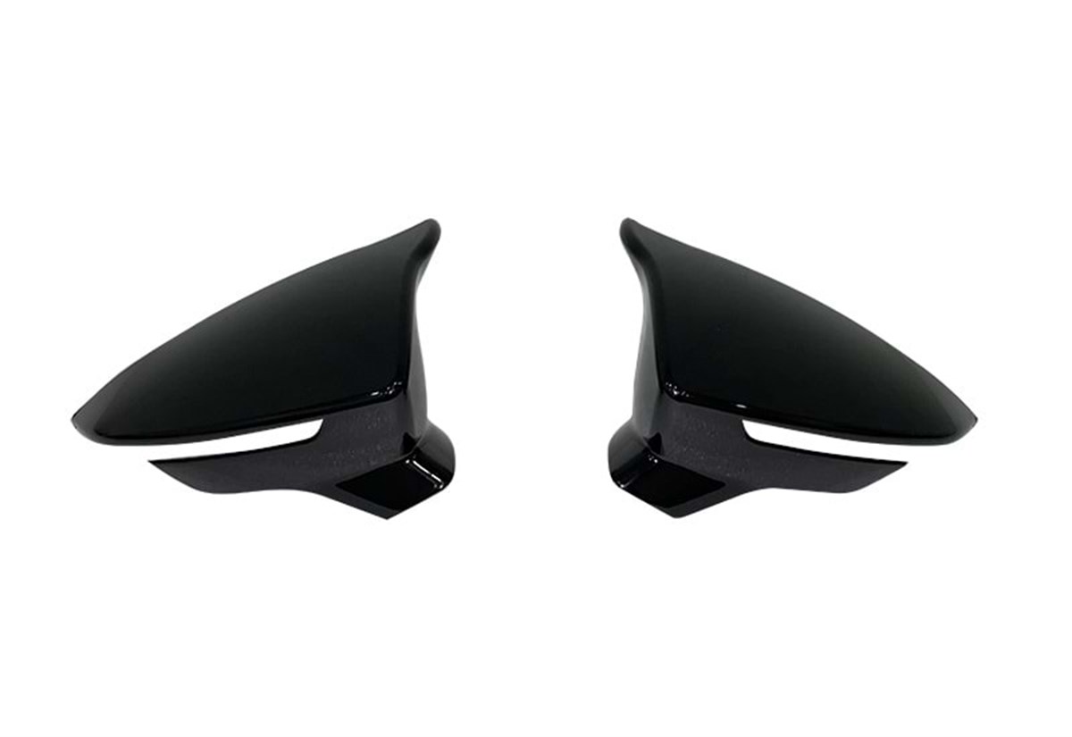 Leon Mk3 Batman Mirror Cover Piano Black  2012-2020 2012-2020  Mk3 - Mk3 FL