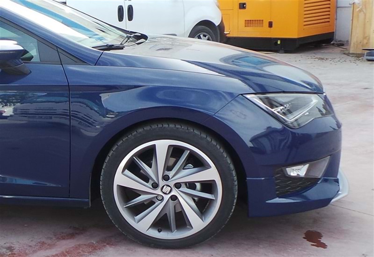 Leon Mk3 Dynamic Model Front Lip Raw Surface Vacuum  2012-2016