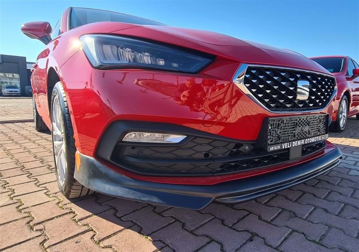 Leon Mk4 ABT Style Front Lip Raw Surface Vacuum Plastic  2020 - Later MK4 MK4 FL