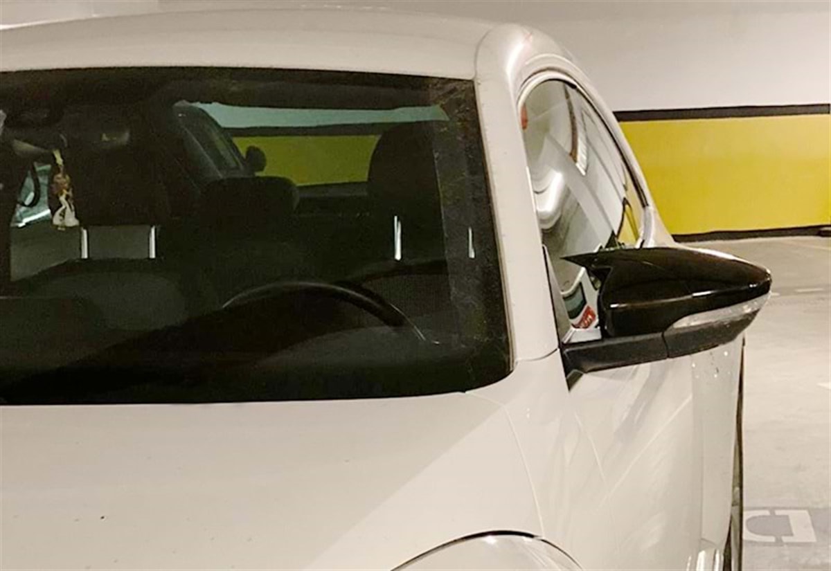 New Beetle Batman Mirror Cover Piano Black  2011-2019 2011 - 2019  A5