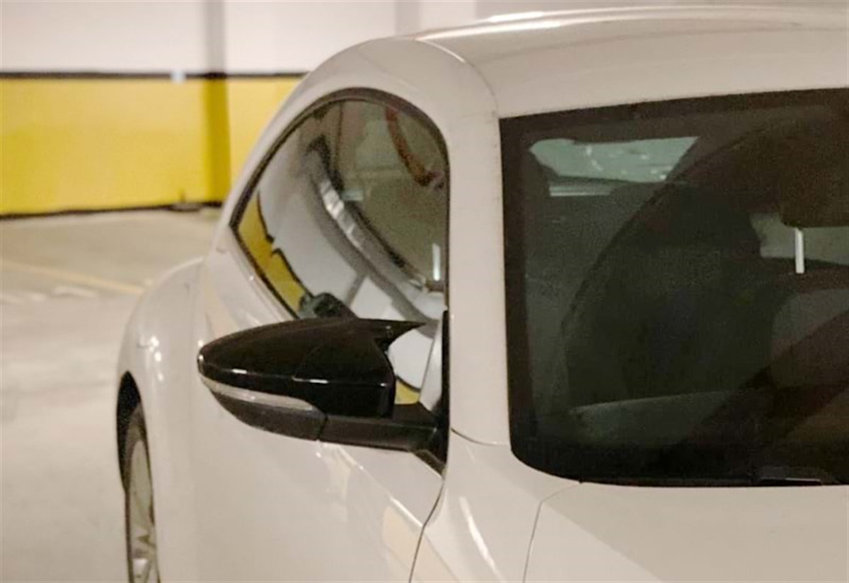 New Beetle Batman Mirror Cover Piano Black  2011-2019 2011 - 2019  A5