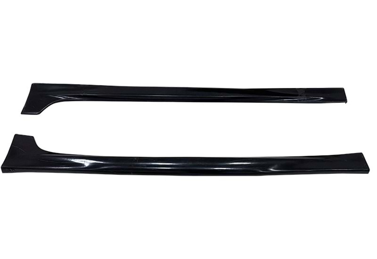 Octavia 3 RS Side Skirts Raw Surface Vacuum Plastic  2013-2020 Mk3 - Mk3 FL