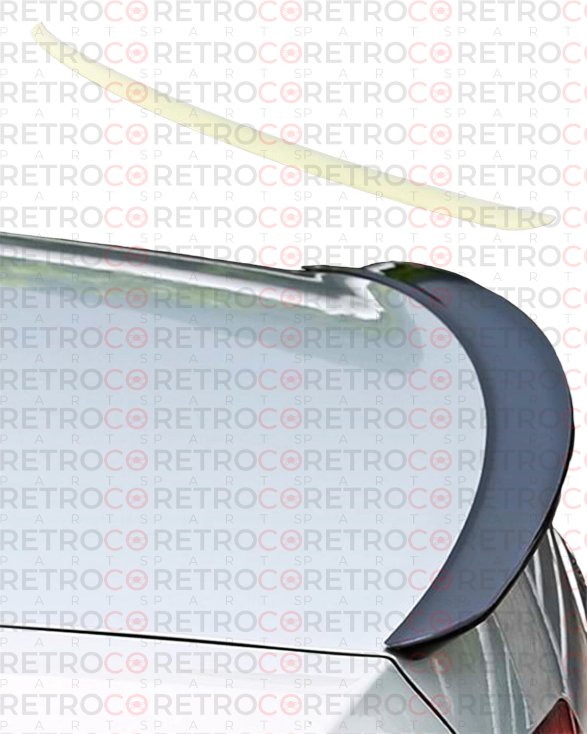 Passat B8 Rear Trunk Spoiler Raw Surface ABS  2015 -