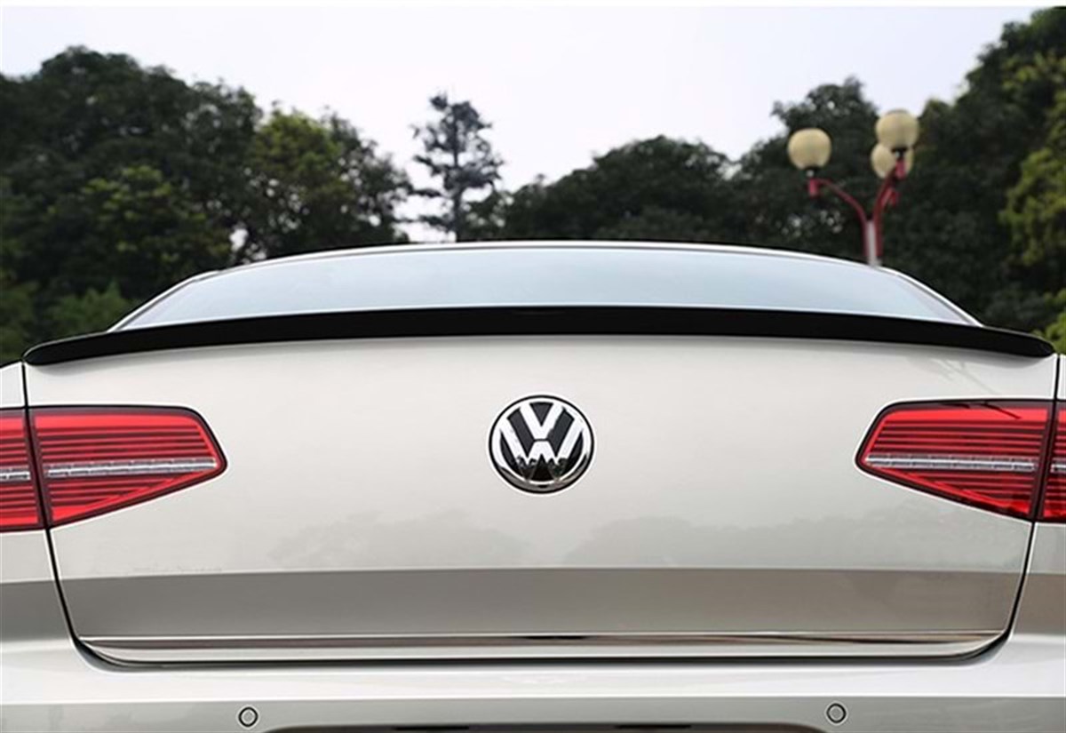 Passat B8 Rear Trunk Spoiler Raw Surface ABS  2015 -