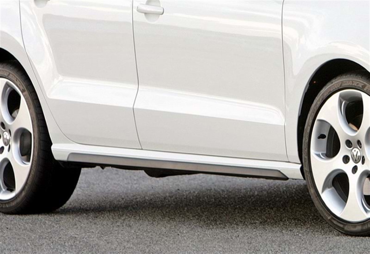 Polo Mk5 GTI Side Skirts Raw Surface Vacuum Plastic  2009-2017  Mk5 - Mk5 FL
