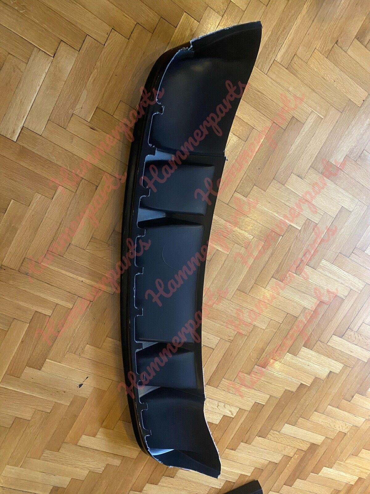 Rear BUMPER diffuser for VW Golf 6 MK6 lower spoiler R R20 skirt trim sport